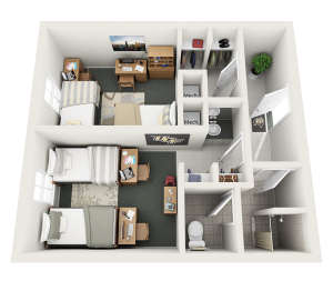 Hercules Nike Shared Suite Floorplan