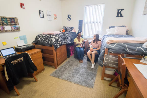 Residence Hall bedroom