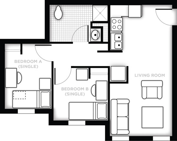 Featured image of post Shared Dorm Room Layout : Curious to see how your favorite items will look in your space?