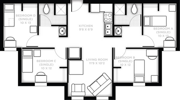 Nike and Hercules • Housing and Residence Life • UCF