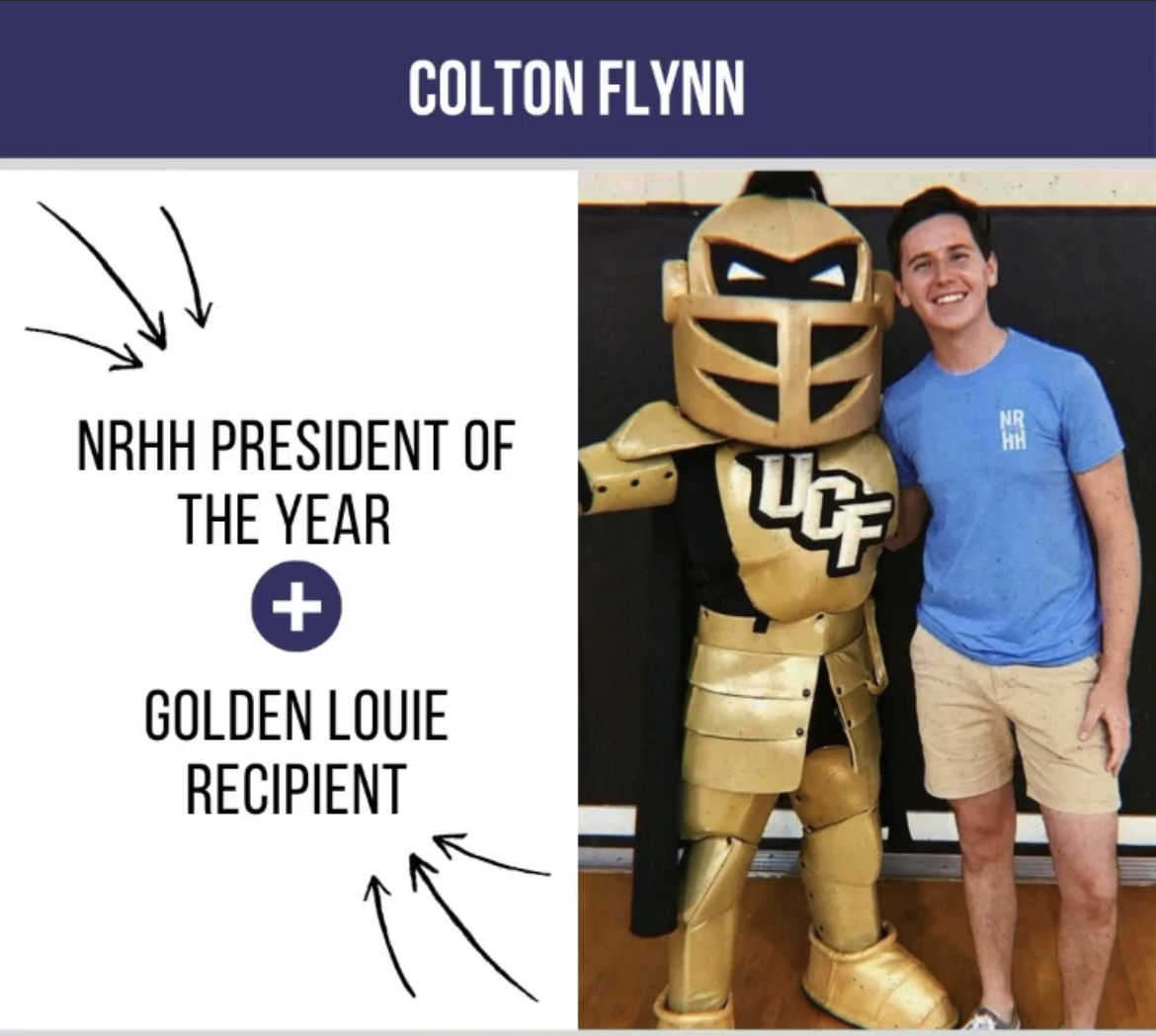 Colton Flynn NRHH President of the Year