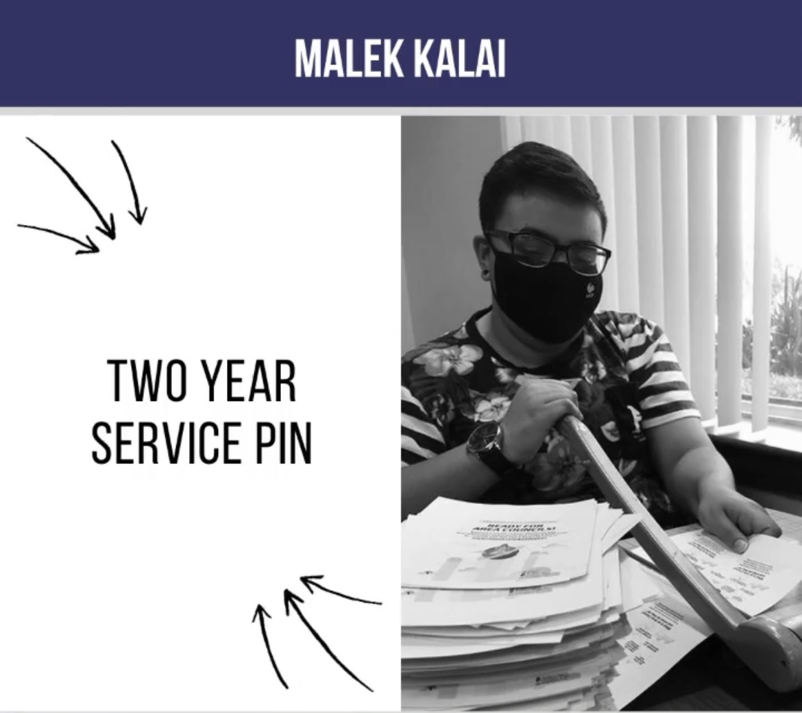 Malek Kalai Service Pin