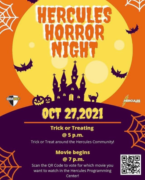 Hercules HorroR Night graphic